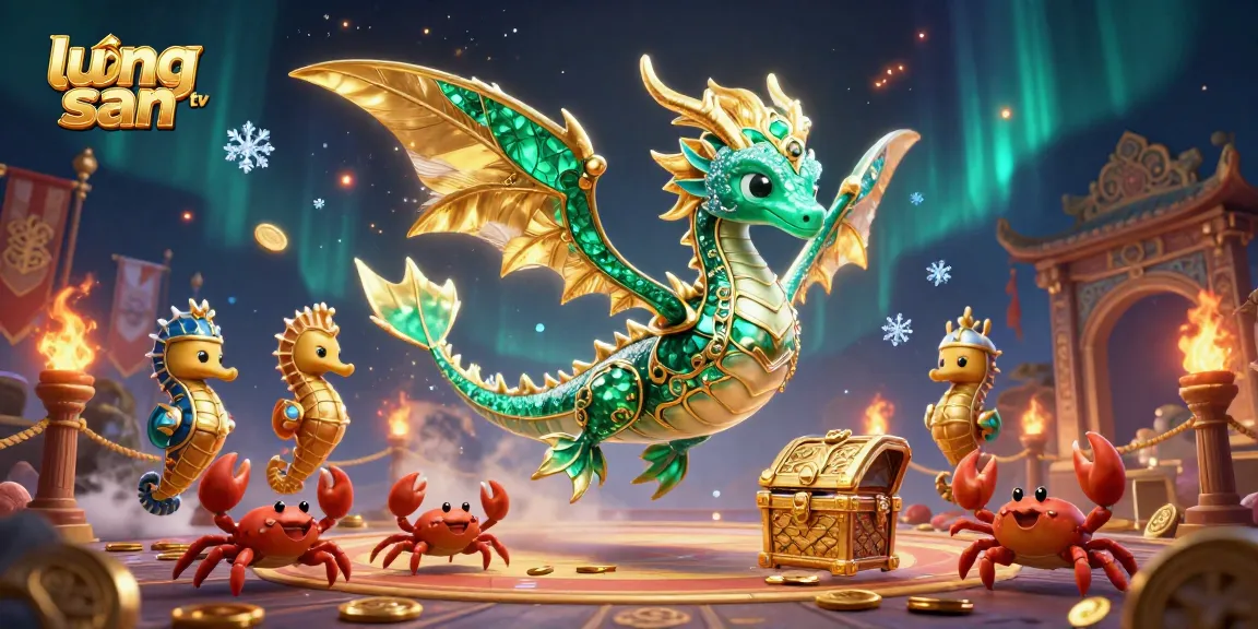 Experience thrilling action at lương sơn tv with vibrant, captivating 3D dragon and gaming elements.